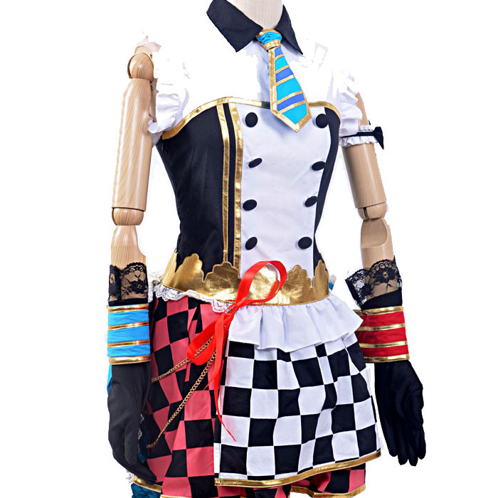 LoveLive! Rin Hoshizora Maid Cosplay Costumes [A0307]