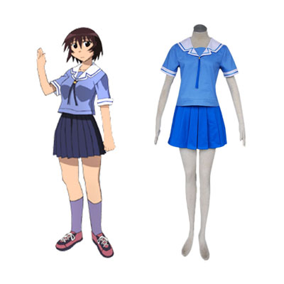 Luksuriøse Azumanga Daioh Mihama Chiyo 2 Sommer Sailor Cosplay Kostymer