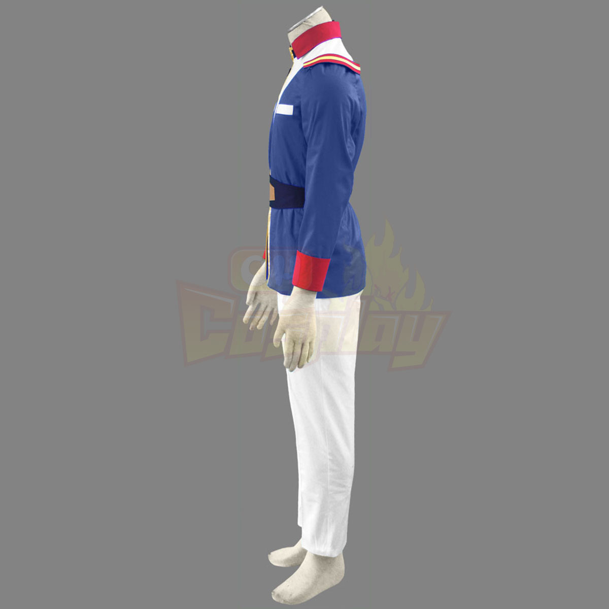 Luksuzno Gundam 0079 EFF Trainee Soldiers Moški Military Uniform Cosplay Kostumi