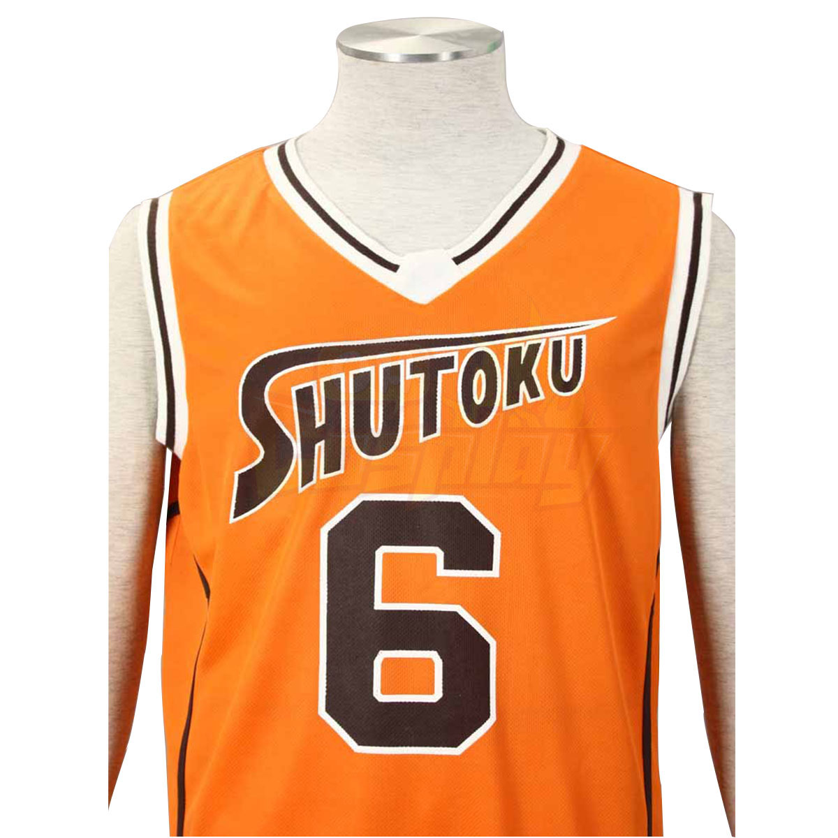 Luxusný Kuroko no Basket Midorima Shintaro 3 Shutoku Orange No.6 Cosplay