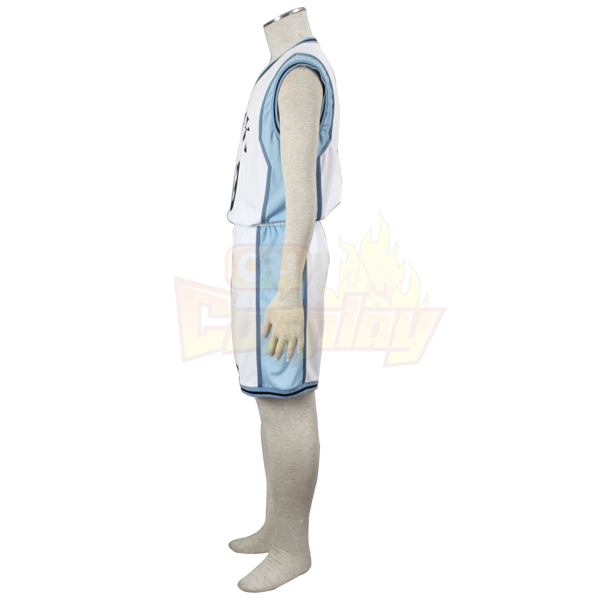Luksuriøs Kuroko no Basket Kise Ryota 2 Light Hvid No.8 udklædning Fastelavn Kostumer