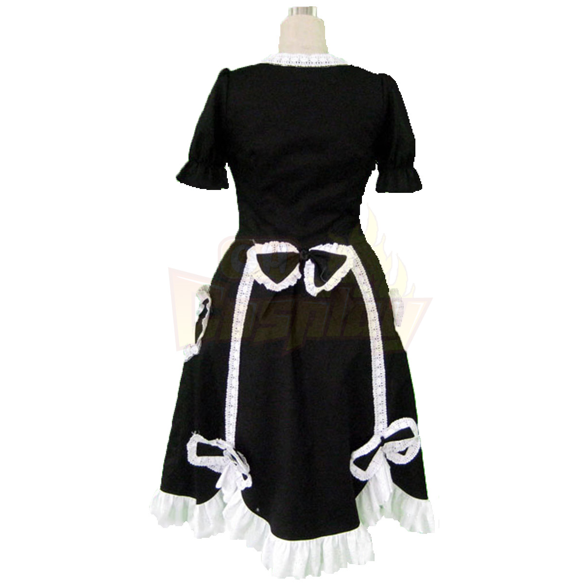 호화로운 로리타 문화 짧은 소매 긴 드레스 2 코스프레 의상