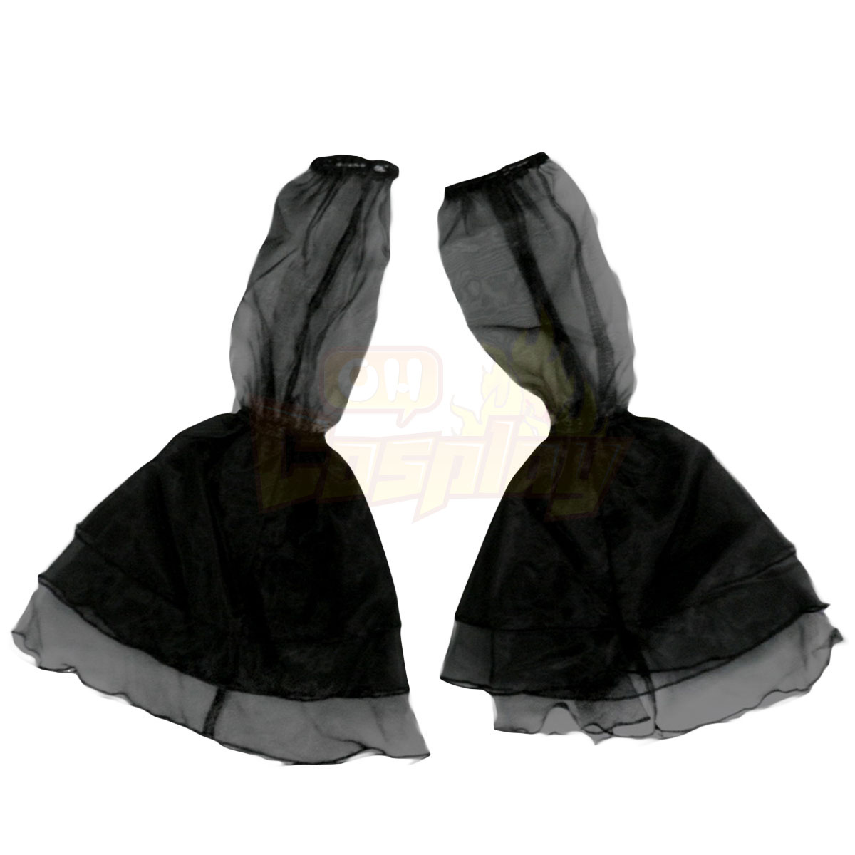 דלוקס לוליטה תרבות שחור Spaghitti צמיגים קצר שמלות קוספליי קוספליי