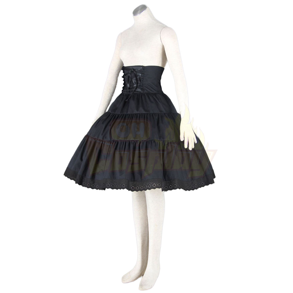 호화로운 로리타 문화 벨트 짐 바구니 절반 드레스 코스프레 의상
