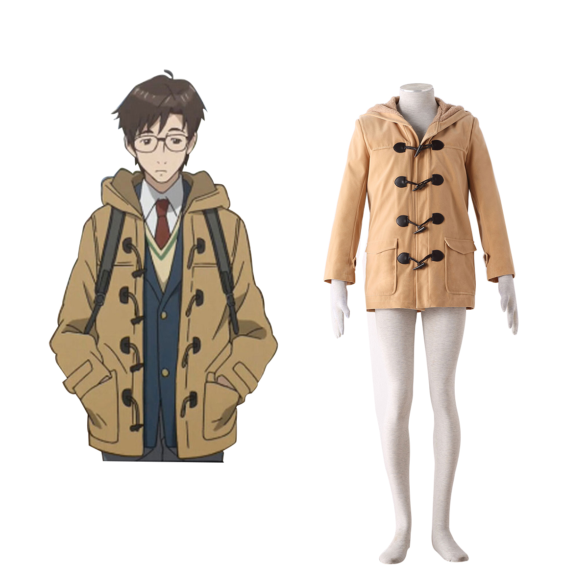 Parasyte Beasts Shinichi Izumi 1ST Cosplay Costumes Deluxe Edition [A128]