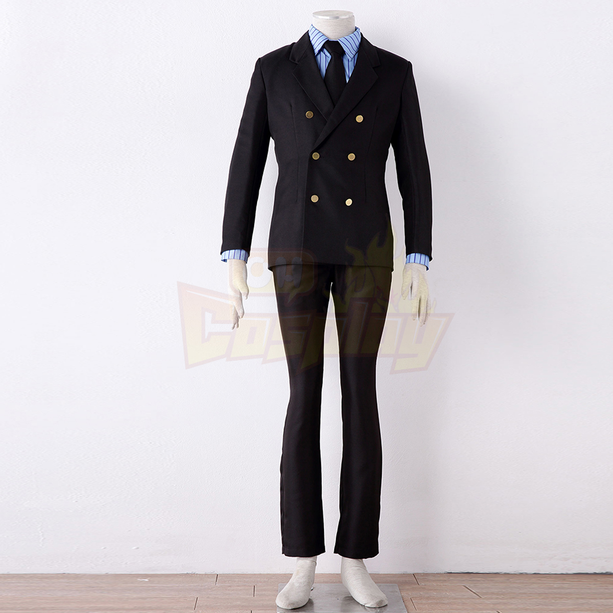 One Piece Sanji 1ST Cosplay Costumes Deluxe Edition [A129]