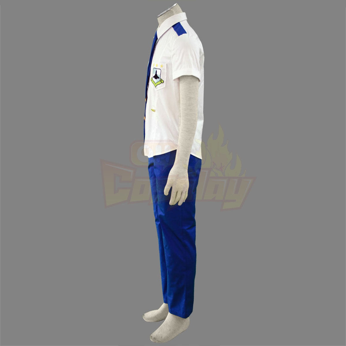 Macross F Mikhail Blanc 1ST Cosplay Costumes Deluxe Edition