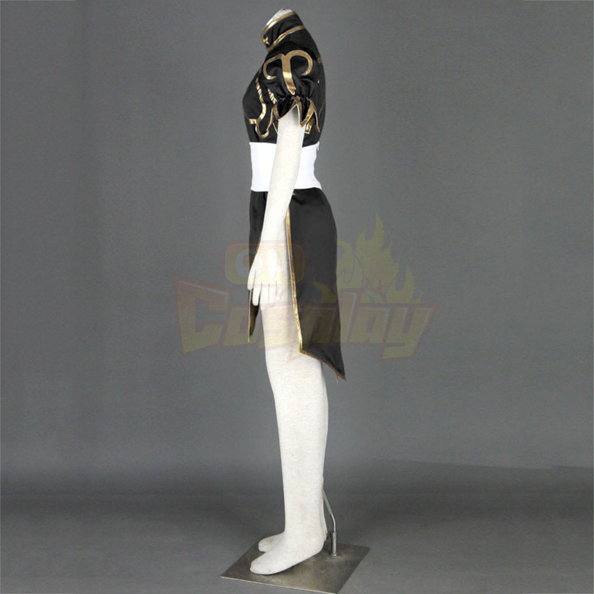 Street Fighter Chun-Li 2ND Black Cosplay Costumes Deluxe Edition
