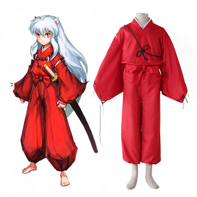 Inuyasha 2ND Red Cosplay Costumes Deluxe Edition