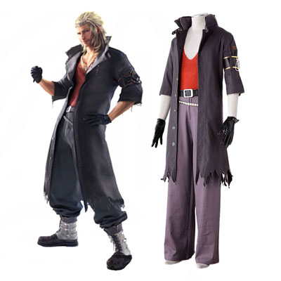 Final Fantasy 13-2 Snow Villiers 2ND Cosplay Costumes Deluxe Edition