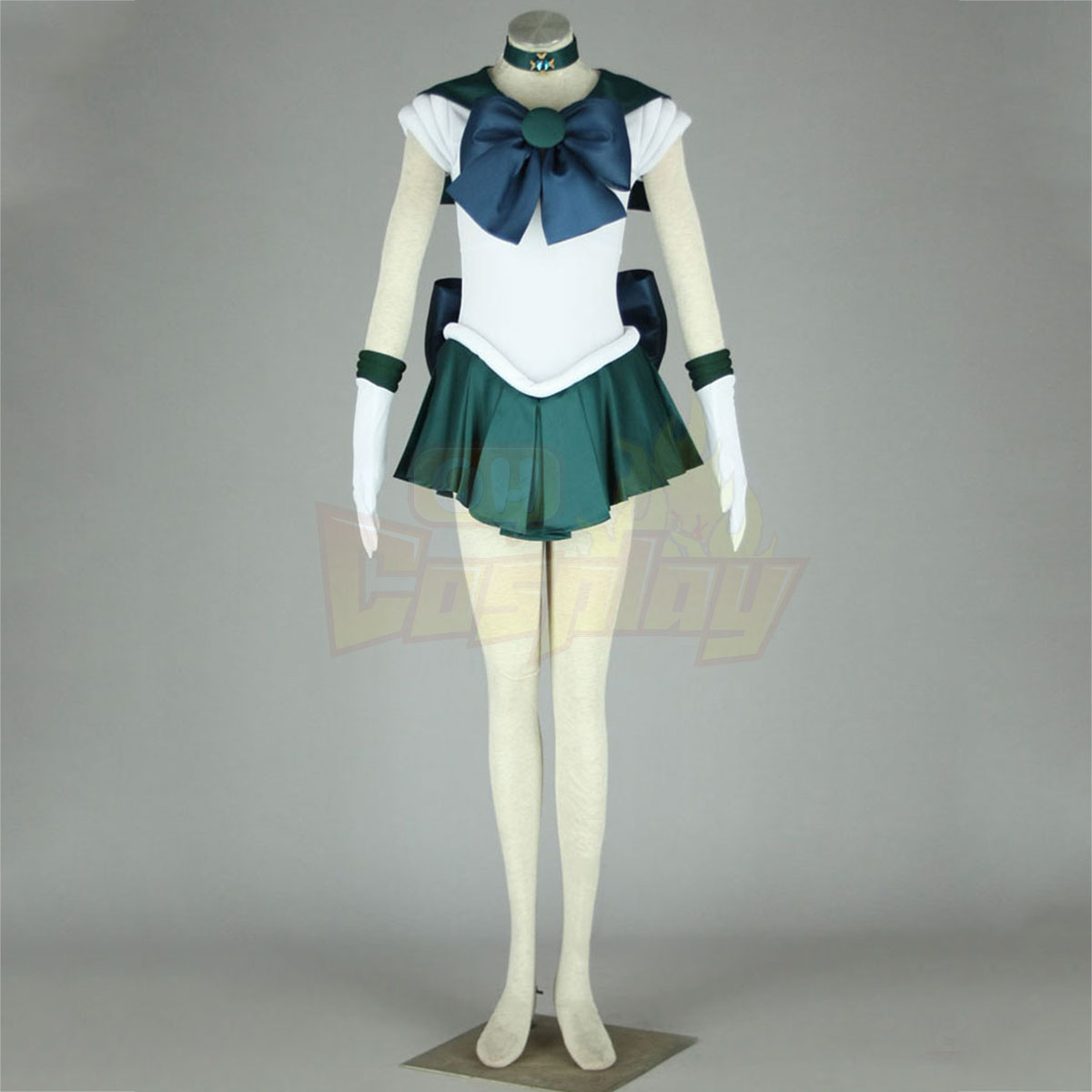Sailor Moon Kaiou Michiru 1ST Cosplay Costumes Deluxe Edition