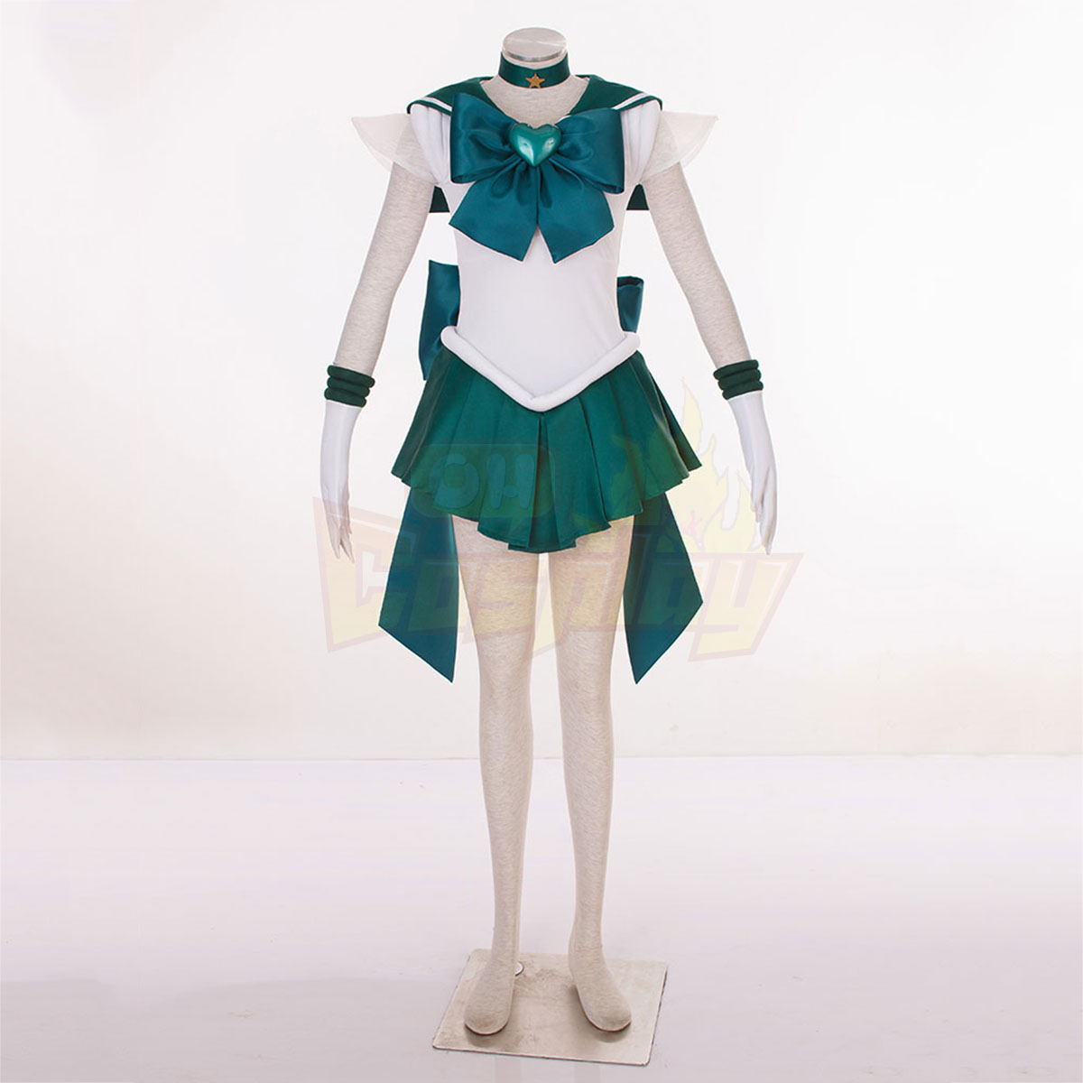 Sailor Moon Kaiou Michiru 3RD Cosplay Costumes Deluxe Edition