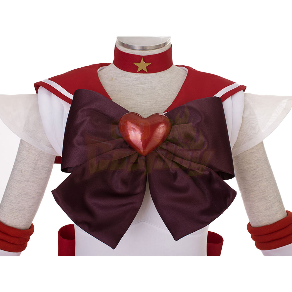 Sailor Moon Hino Rei 3RD Cosplay Costumes Deluxe Edition