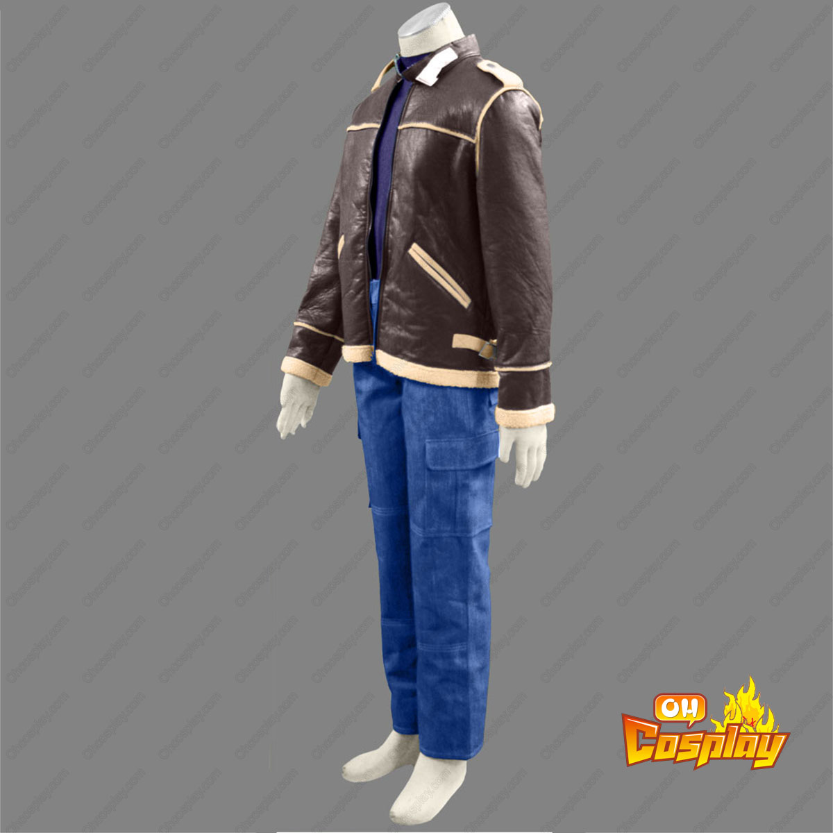 Resident Evil 4 Leon S. Kennedy Cosplay Costume Deluxe Edition