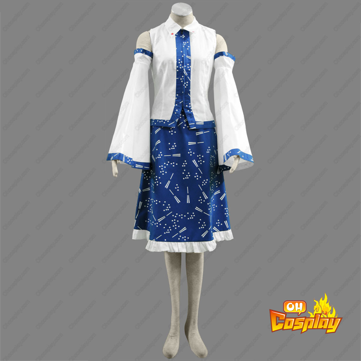 Touhou Project Kochiya Sanae Cosplay Costumes Deluxe Edition