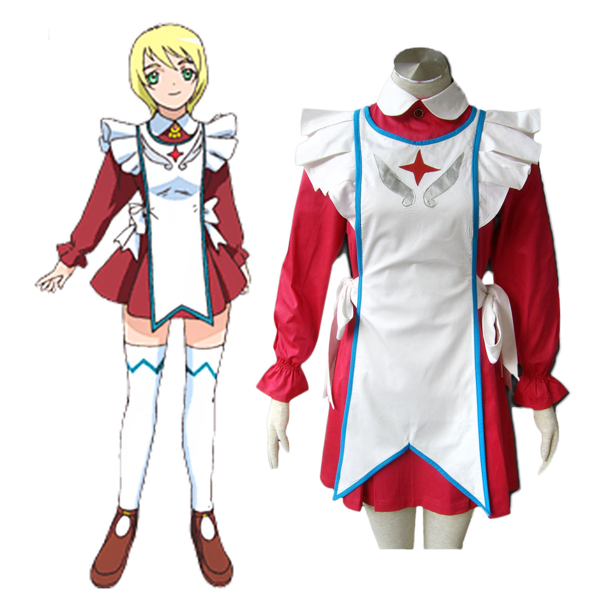 My-Otome Erstin Ho Cosplay Costumes Deluxe Edition