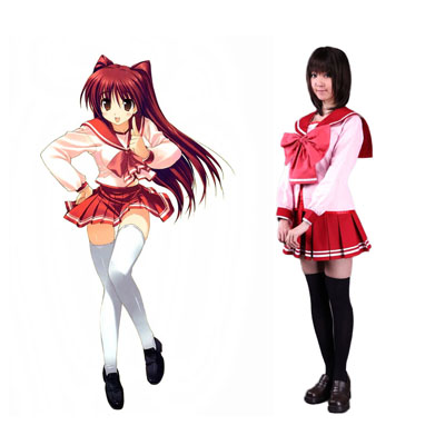 To Heart 2 CostumesKousaka Tamaki 1 Vinter Sailor Cosplay Kostymer