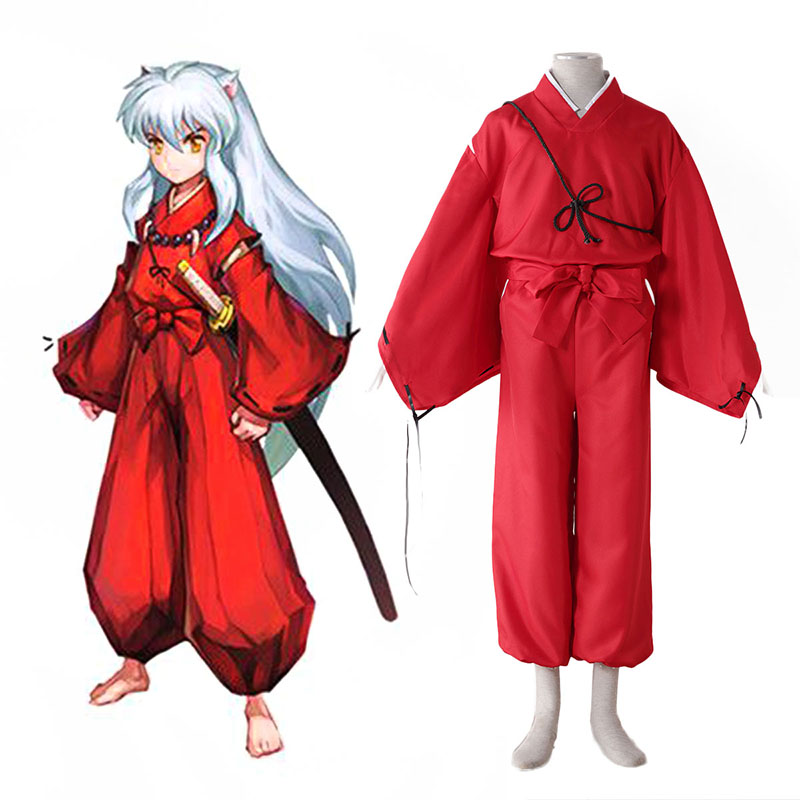 Inuyasha 2 Red Κοστούμια cosplay