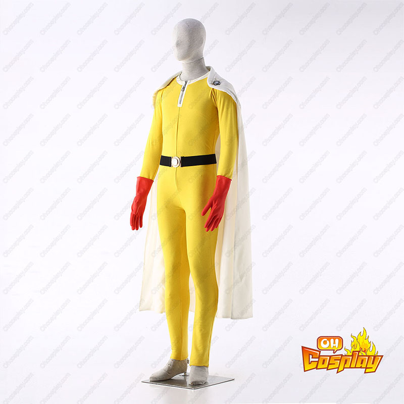 One Punch-man Saitama 1 Cosplay Kostym