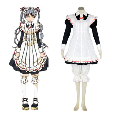 Déguisement Costume Carnaval Cosplay Maria Holic Matsurika Shinōji Maid Costume Carnaval Cosplay Costume