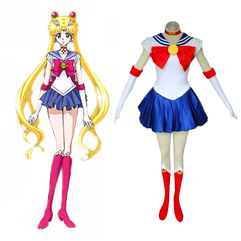 Sailor Moon Usagi Tsukino 1 תחפושות קוספליי