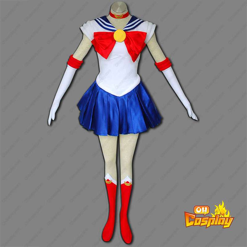 Sailor Moon Usagi Tsukino 1 Cosplay Kostym