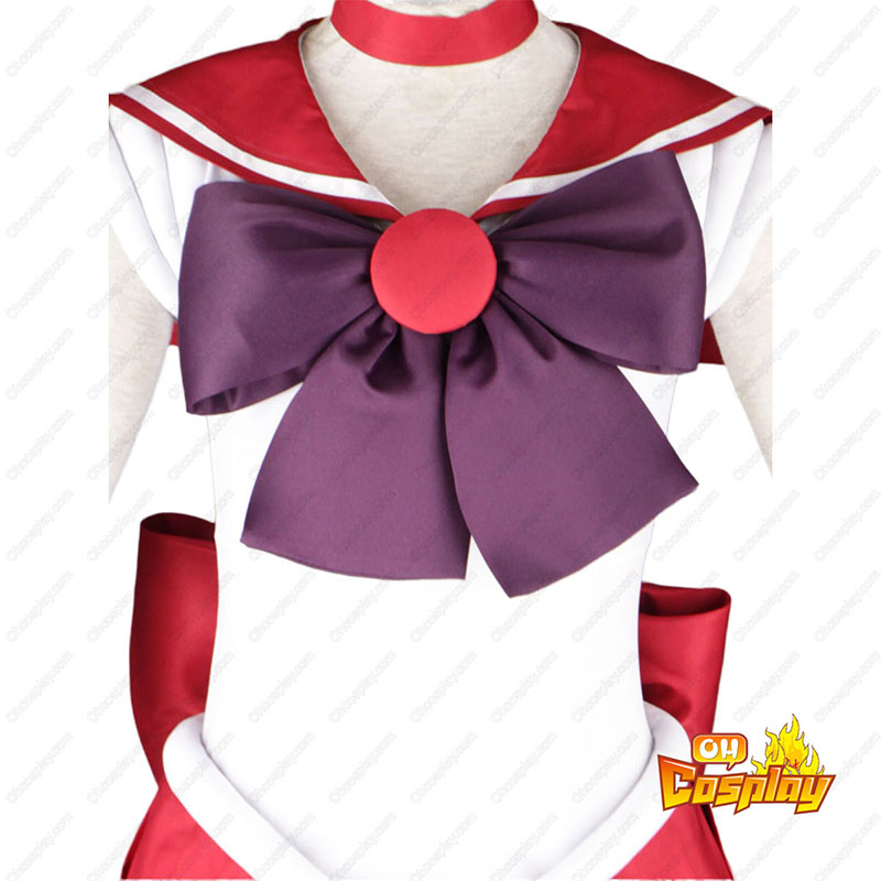 Sailor Moon Hino Rei 1 Cosplay Kostym