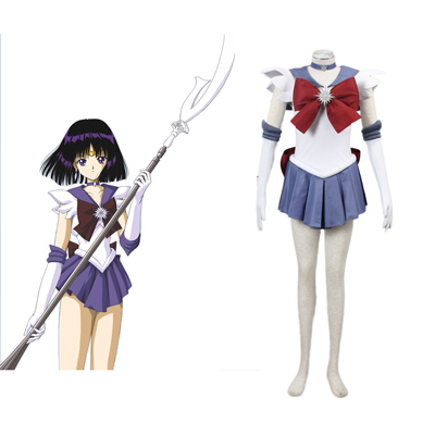Sailor Moon Hotaru Tomoe 1ST Cosplay Costumes Deluxe Edition