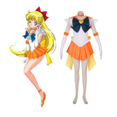 Sailor Moon Minako Aino 3 Traje Cosplay