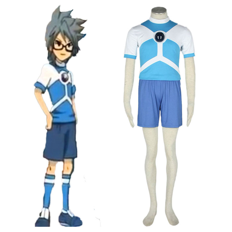 Inazuma Eleven Alien Soccer Jersey udklædning Fastelavn Kostumer