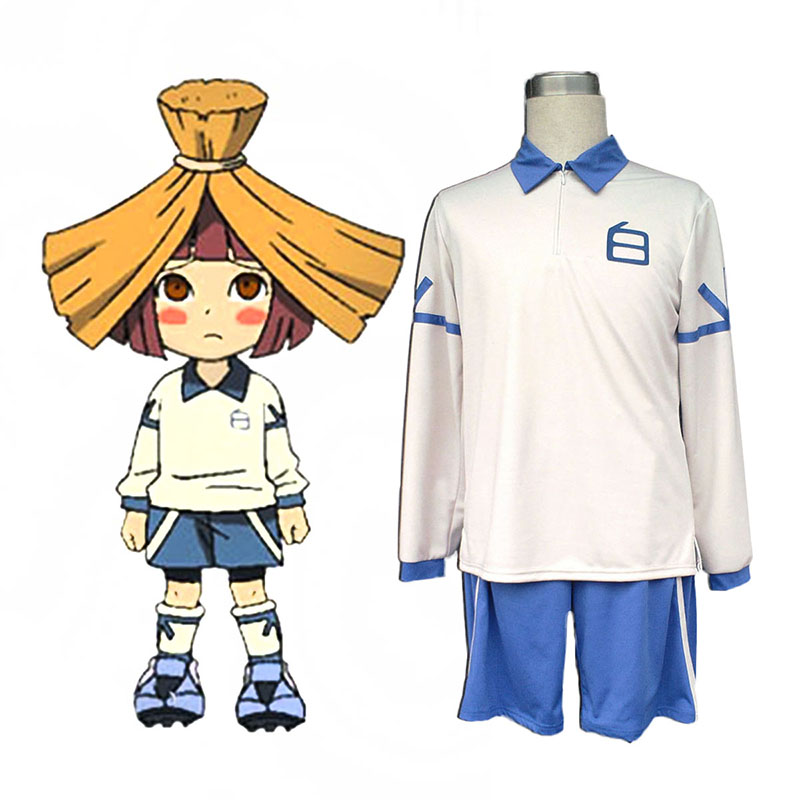 Inazuma Eleven Hakuren Summer Soccer Jersey 2ND Cosplay Costumes
