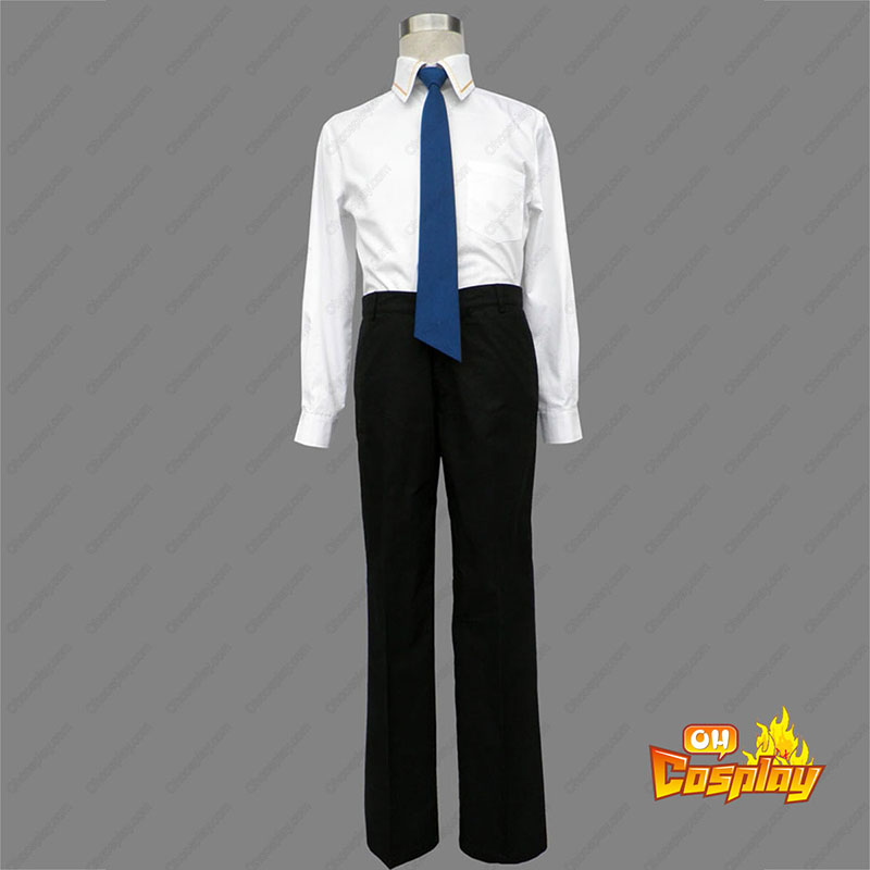 Little Busters Male School Uniform Cosplay Kostym