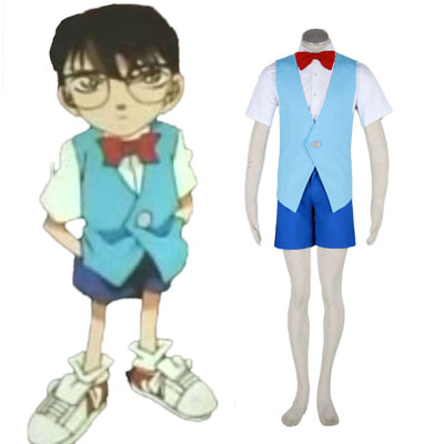 Detective Conan Edogawa Konan letné Uniform 2 Cosplay Kostýmy