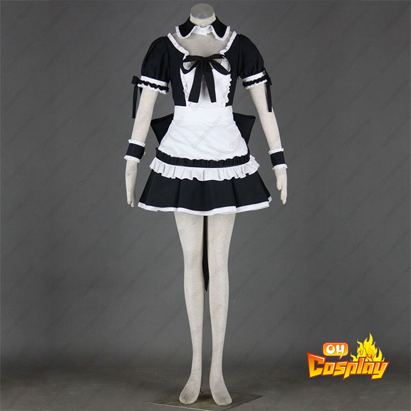 Queen\'s Blade Airi Maid Traje Cosplay