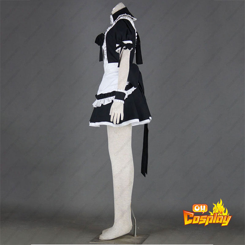 Queen\'s Blade Airi Maid Cosplay Kostym