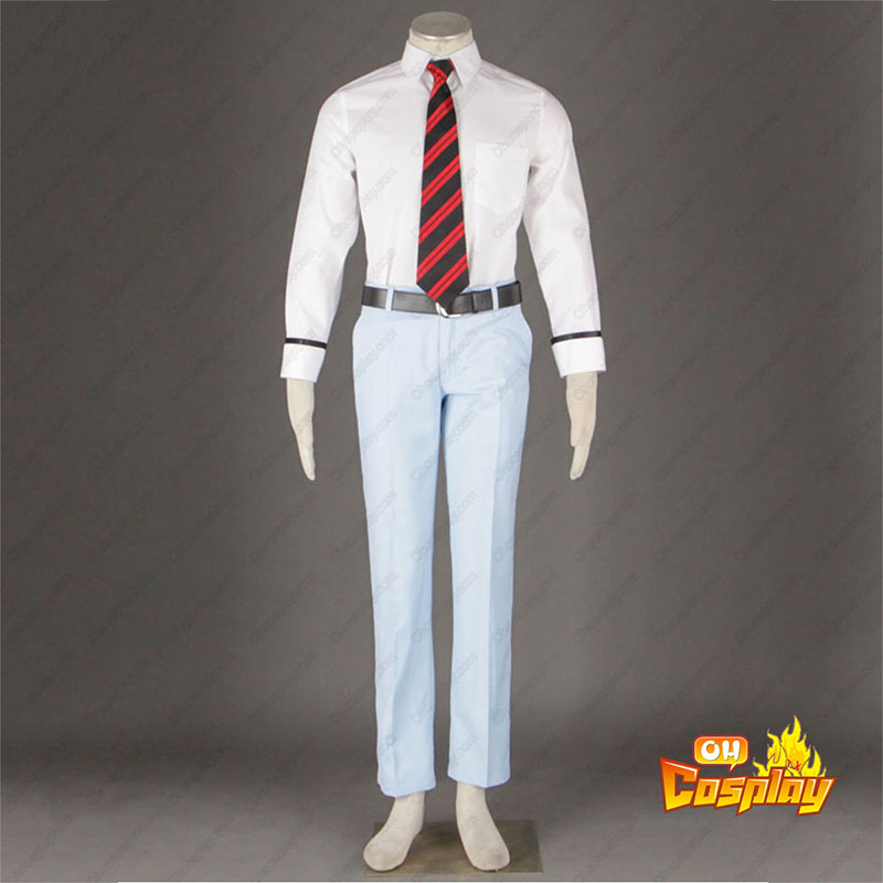 Bakuman Male School Uniform Cosplay Kostym