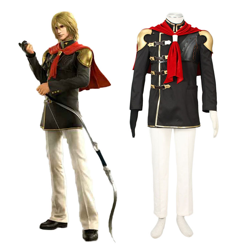 Final Fantasy Type-0 Trey 1 Cosplay Kostym