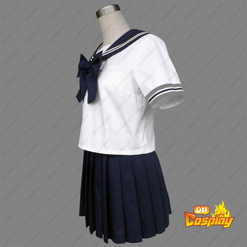 Royal Μπλε Short Sleeves Sailor Στολή 8 Κοστούμια cosplay
