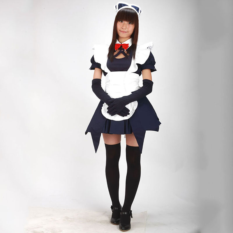 Blue Maid Uniform 12TH Cosplay Costumes