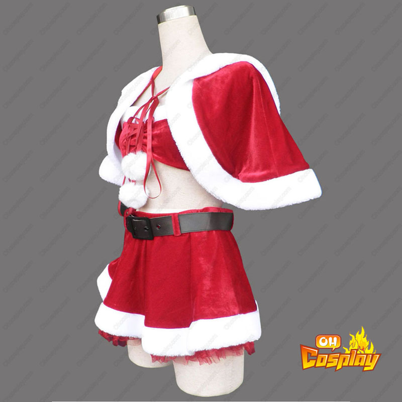Red Christmas Lady Dress 5TH Cosplay Costumes