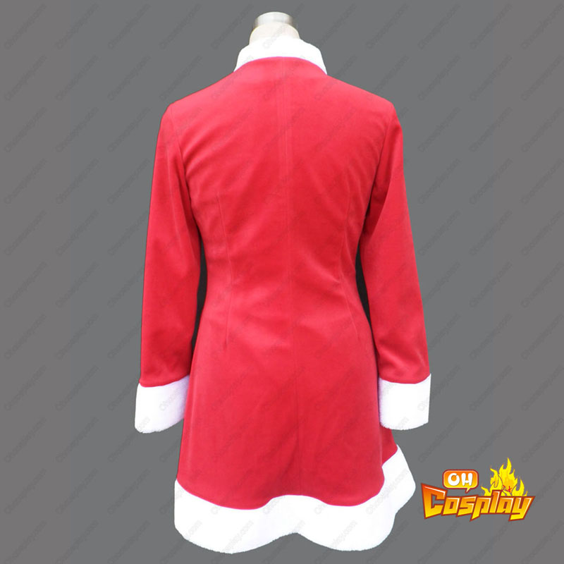 Röd Jul Lady Klänningar 6 Cosplay Kostym
