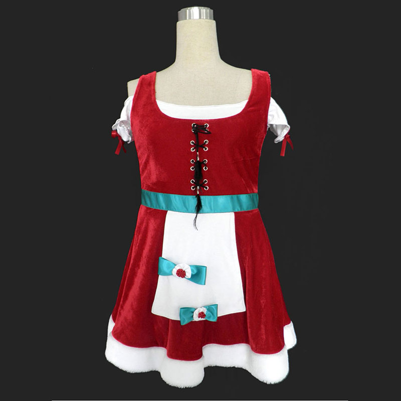 Christmas Lady Dress 8TH Cosplay Costumes