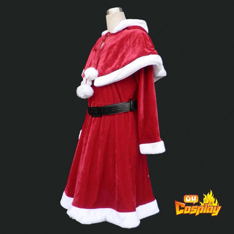 Christmas Lady Dress 9TH Red Cosplay Costumes