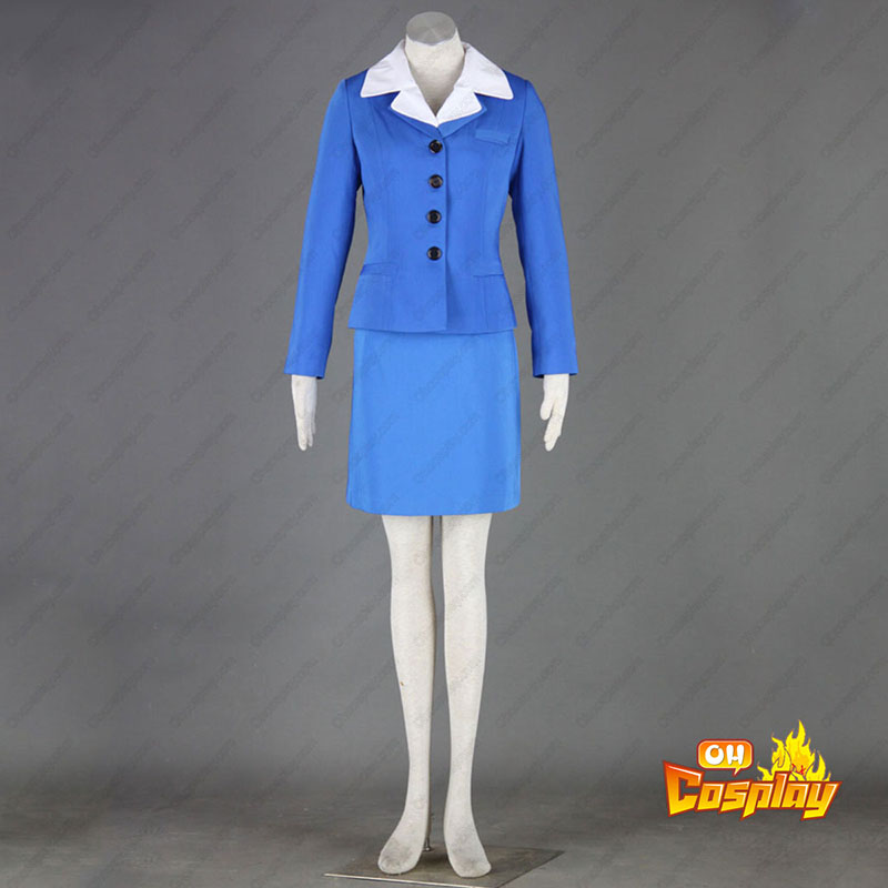 Aviation Uniform Culture Stewardess 2ND Cosplay Costumes