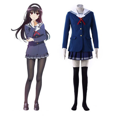 Saekano: How to Raise a Boring Girlfriend Toyogasaki Uniforms Cosplay Costumes Deluxe Edition