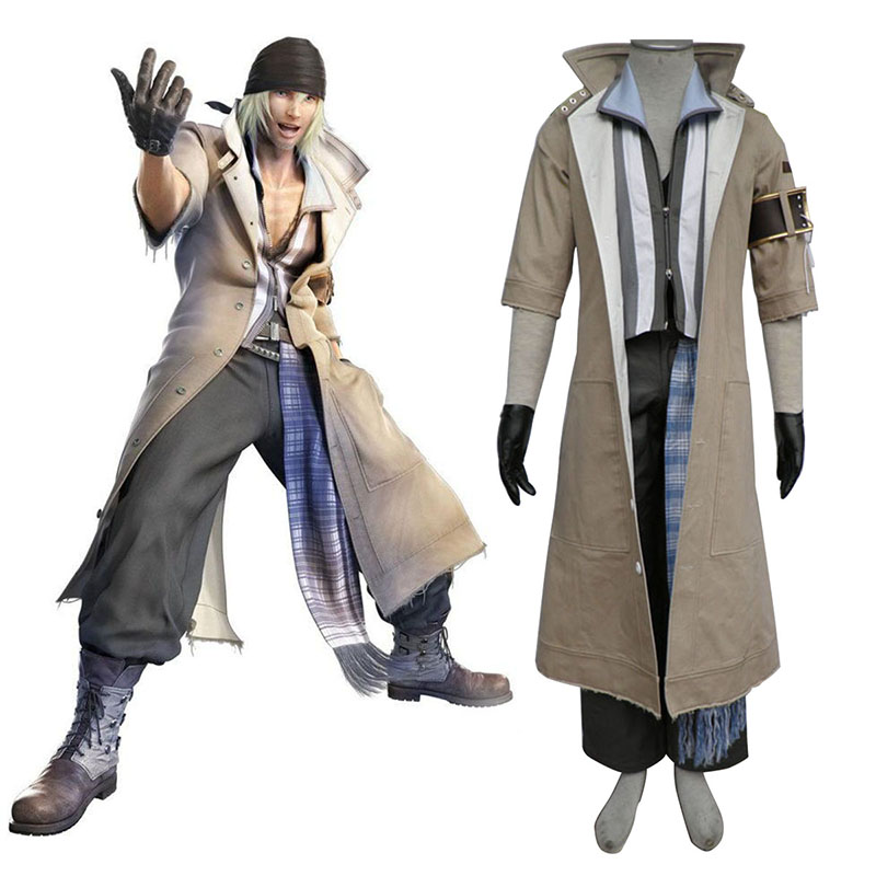 Final Fantasy XIII Snow Villiers 1 Cosplay Kostymer