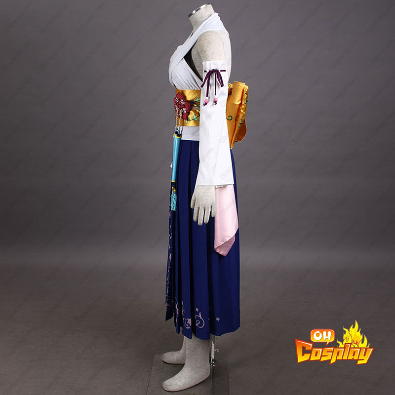 Final Fantasy X Yuna 1 Cosplay Kostym