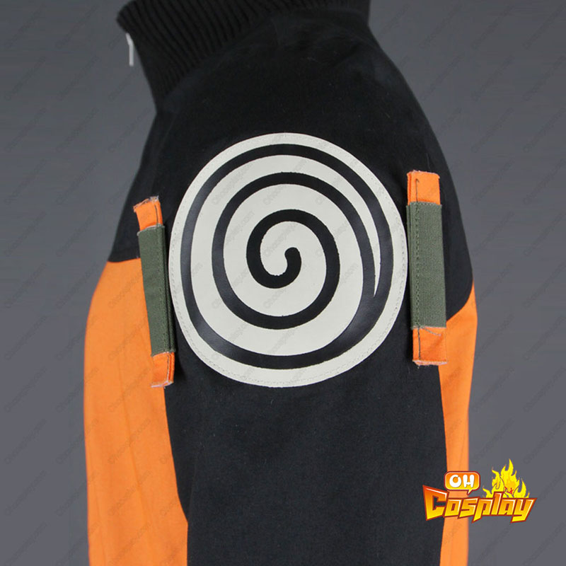 Naruto Shippuden Uzumaki Naruto 2 Cosplay Kostym
