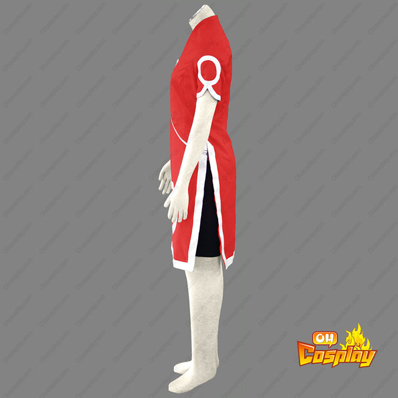 Naruto Haruno Sakura 1 Cosplay Kostym