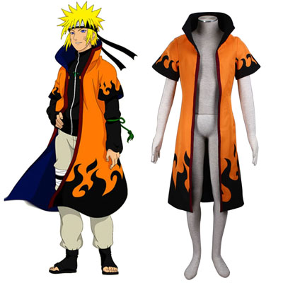 Naruto Sixth Hokage Naruto Uzumaki 4TH Cosplay Costumes Deluxe Edition